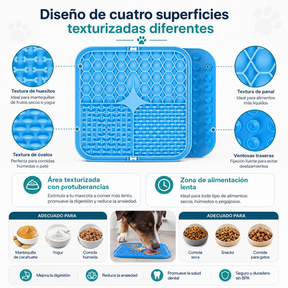 Alfombrilla Antiestrés de Silicona con Ventosa